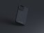 NJORD Comfort+ Suede Odolný kryt se semišovými zády pro iPhone 14 Pro Max, černý