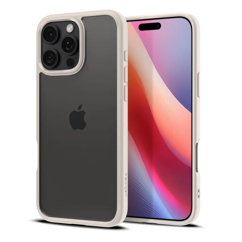 Pouzdro Spigen Ultra Hybrid pro iPhone 16 Pro - titanové