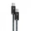 BASEUS CALD000216 Dynamic Series Opletený datový a nabíjecí kabel USB-C/USB-C 100W, 1m, černý