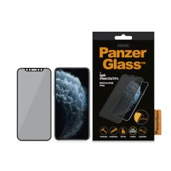 PANZERGLASS Ochranné sklo 3D FULL-COVER 0.4mm pro iPhone XS Max/11 Pro Max, Privacy