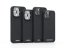 NJORD Comfort+ Suede Odolný kryt se semišovými zády pro iPhone 14 Pro, černý