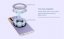 NILLKIN SnapLink Samolepicí magnetický (MagSafe kompatibilní) kroužek pro jakýkoli telefon, fialový