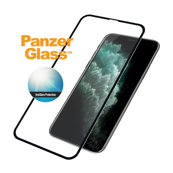 PANZERGLASS Ochranné sklo 3D FULL-COVER 0.4mm pro XS Max/11 Pro Max, AntiGlare