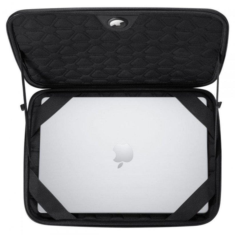 SPIGEN Rugged Armor Pouch "Pro" Pouzdro pro MacBook 15,4/16" a AirTag, černé
