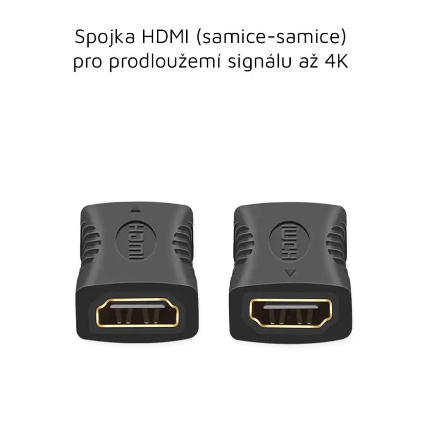 MICROCONNECT HDMI 2.0 spojka (adaptér) s podporou 4K/60Hz, černá