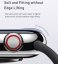 BASEUS SGAPWA4-G01 Ochranné sklo 3D FULL-COVER 0.20mm pro Apple Watch 40mm