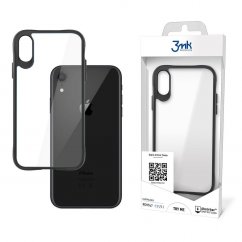 3MK Satin Armor Case+ Ultra odolný hybridní kryt pro iPhone XR, černá/čirá