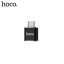 HOCO UA5 Redukce OTG USB-C na USB-A, hliníková, černá