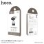 HOCO UA6 Redukce OTG USB-A na USB-C, hliníková, černá