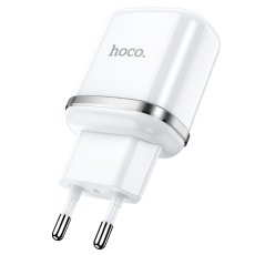 HOCO N4 Aspiring Duální cestovní nabíječka 2x USB 2,4A/12W, bílá