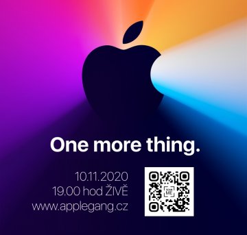 One more thing. Procesor z iPhonu v MacBooku? Sledujte s námi živě již 10.11.2020