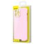 BASEUS ARYT001104 Liquid Gel Case Prémiový silikonový kryt pro iPhone 13 Pro Max, růžový