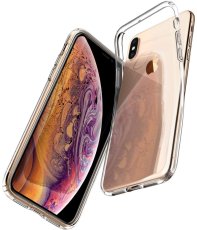 SPIGEN Liquid Crystal Tenký kryt pro iPhone X/XS, čirý