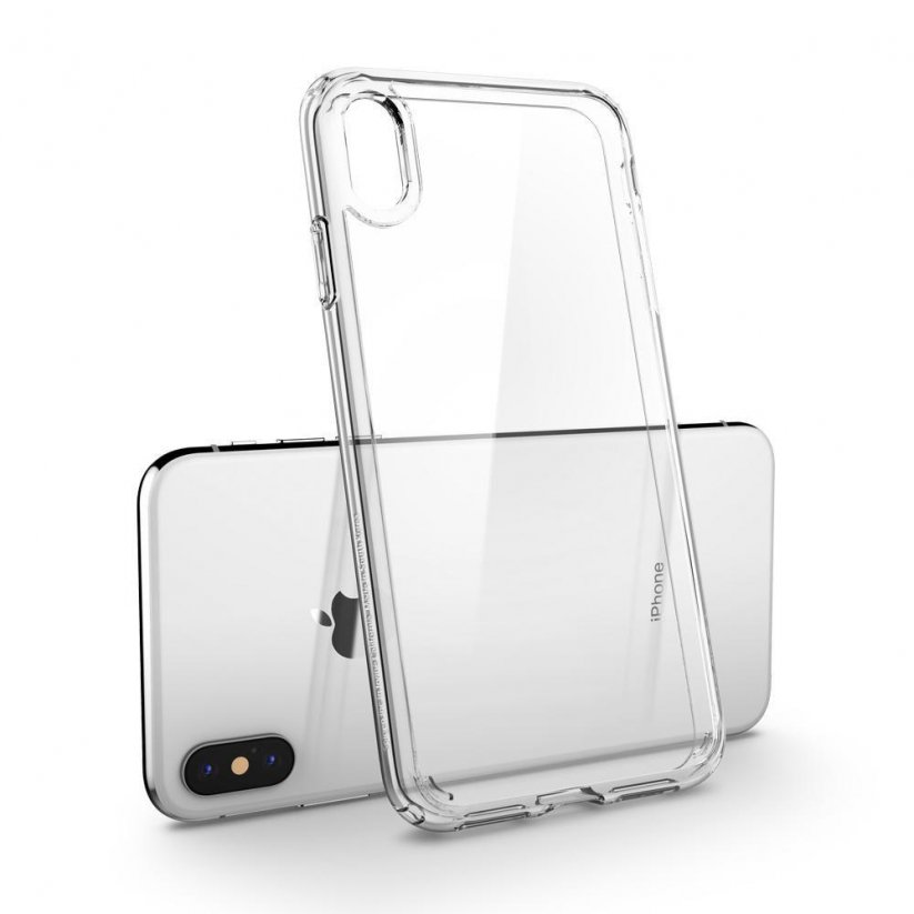 SPIGEN Ultra Hybrid Odolný kryt pro iPhone XS Max, transparentní