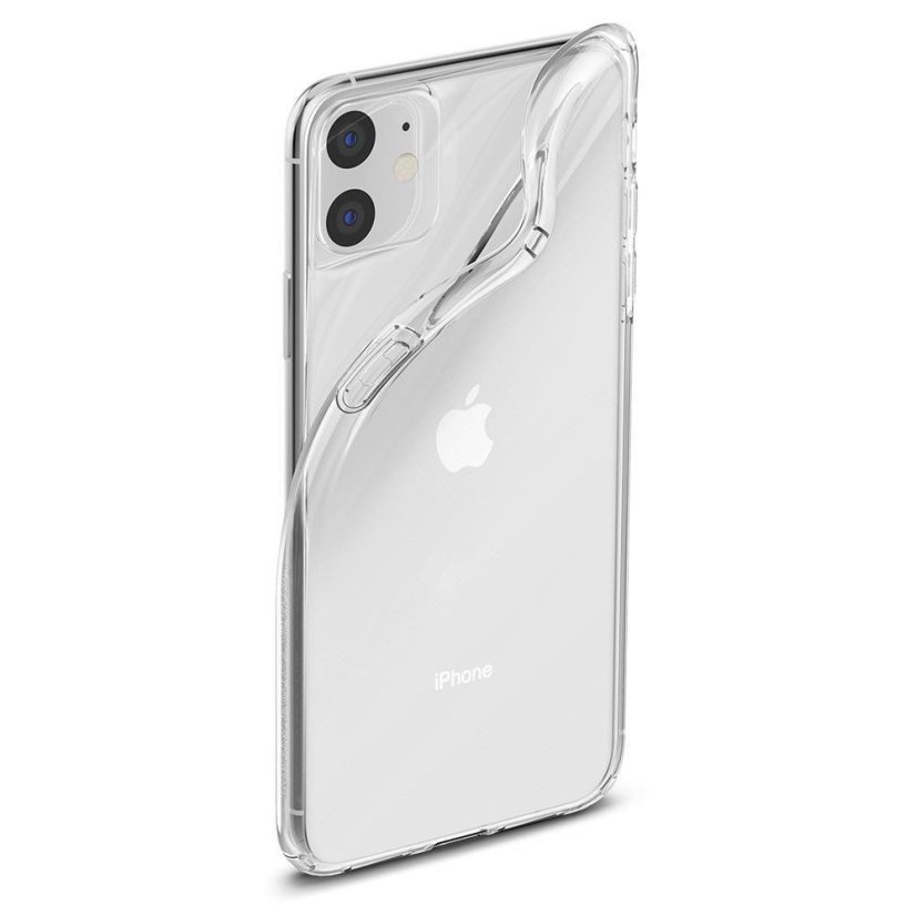 SPIGEN Liquid Crystal Tenký kryt pro iPhone 11, čirý