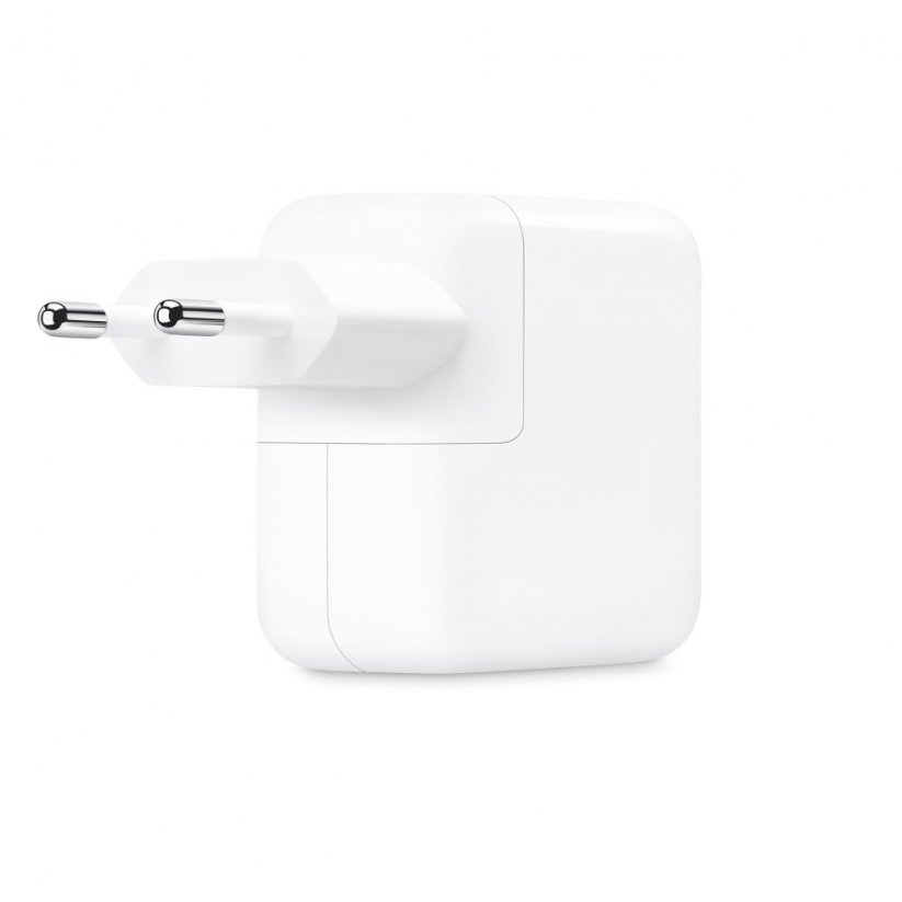 APPLE 35W dvouportový USB‑C napájecí adaptér, bílý
