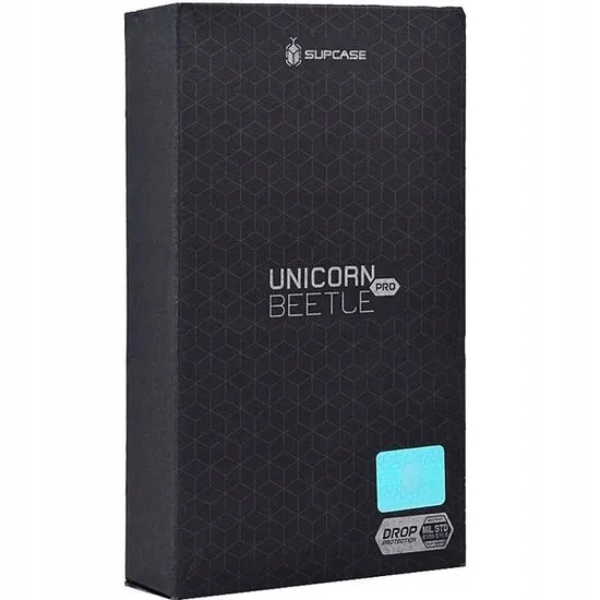 SUPCASE Unicorn Beetle Pro Ultra odolný kryt s ochranou displeje, stojánkem a klipem na opasek pro iPhone 11, černý