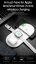 BASEUS WX3IN1-C02 Bezdrátová nabíječka 3v1 pro iPhone, Watch a AirPods, bílá
