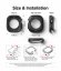 RINGKE Air Sports Odolný ochranný kryt pro Apple Watch Ultra (49mm), černý