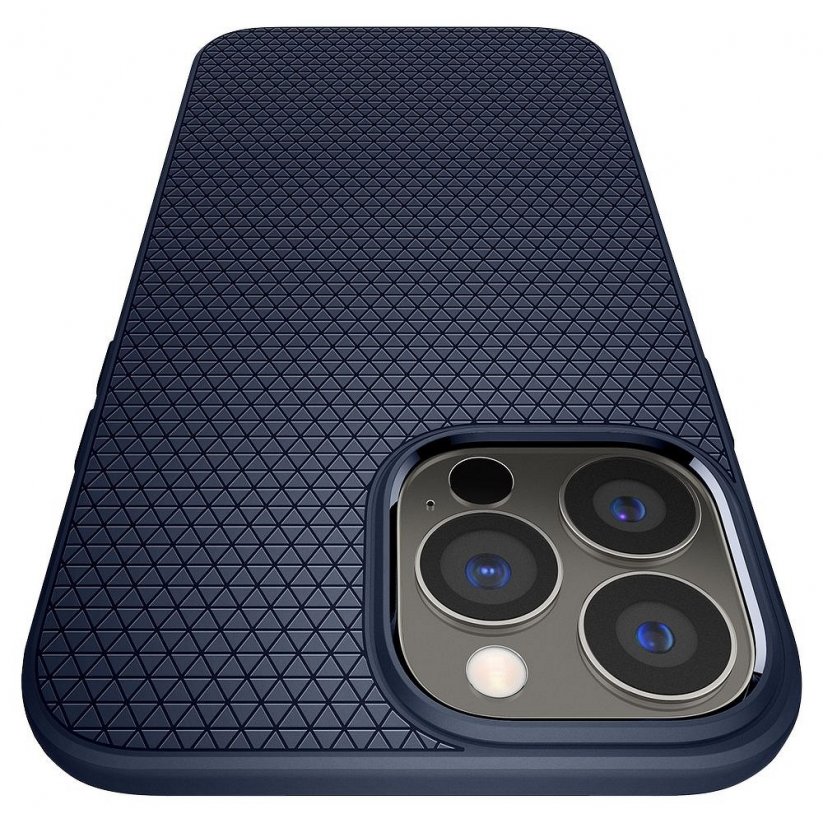SPIGEN Liquid Air odolný kryt pro iPhone 13 Pro Max, tmavě modrý