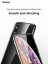 BASEUS WIAPIPH65-QA01 Silikonový kryt se šňůrkou pro iPhone XS Max, kouřově černý