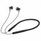 BASEUS Bowie P1 Bezdrátová nákrční sluchátka (half in-ear neckband), černá